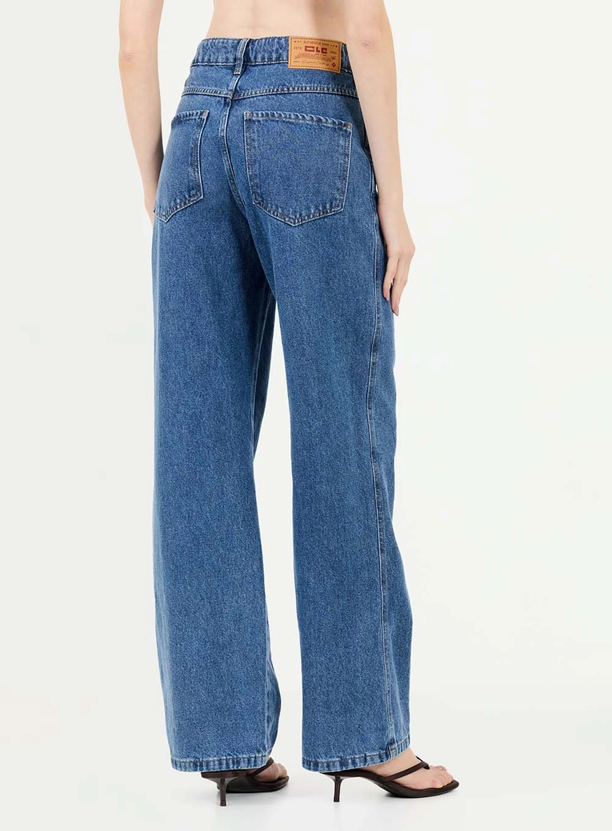 Calça Jeans Wide Leg Índigo 4