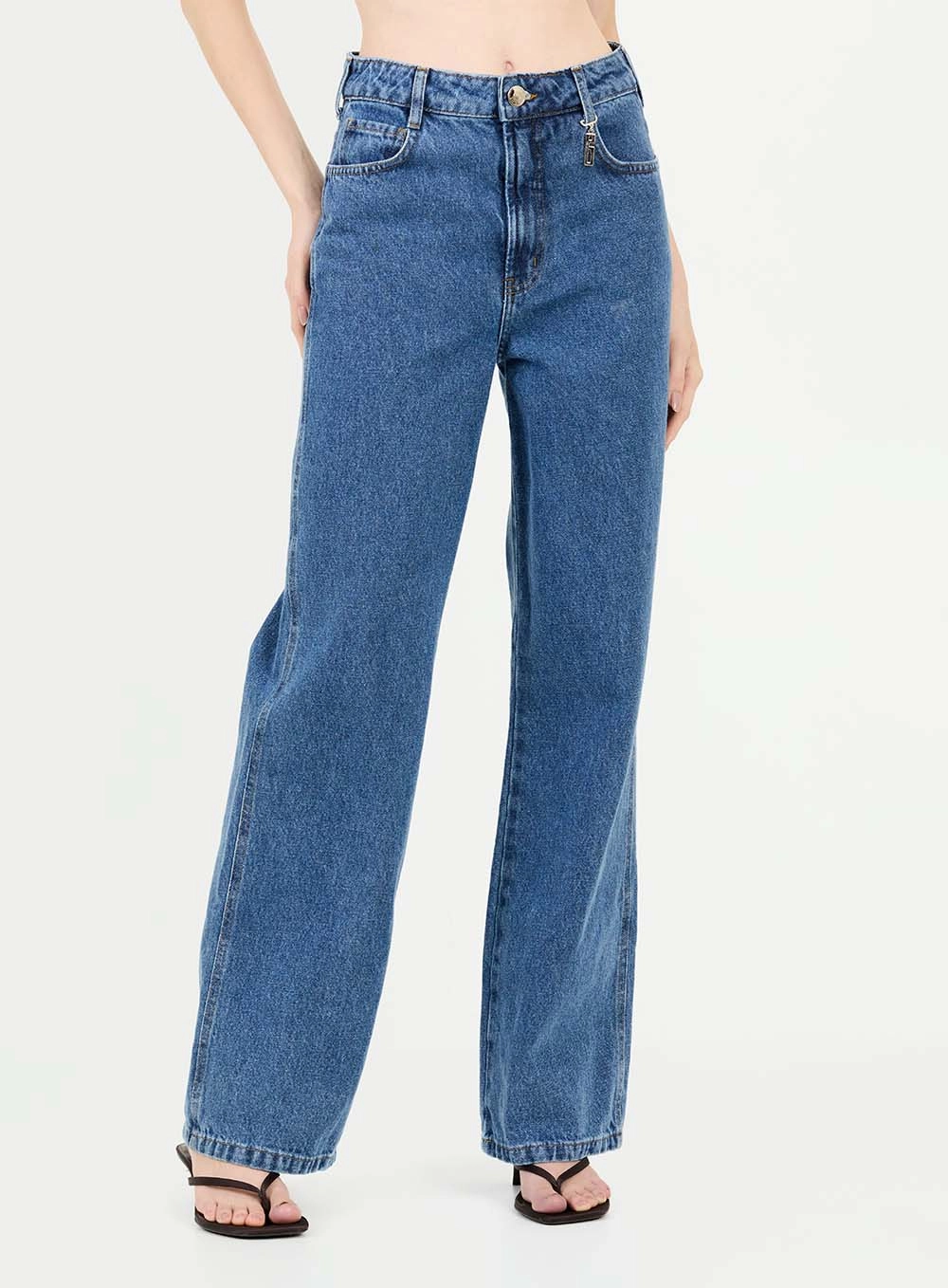 Calça Jeans Wide Leg Índigo 3