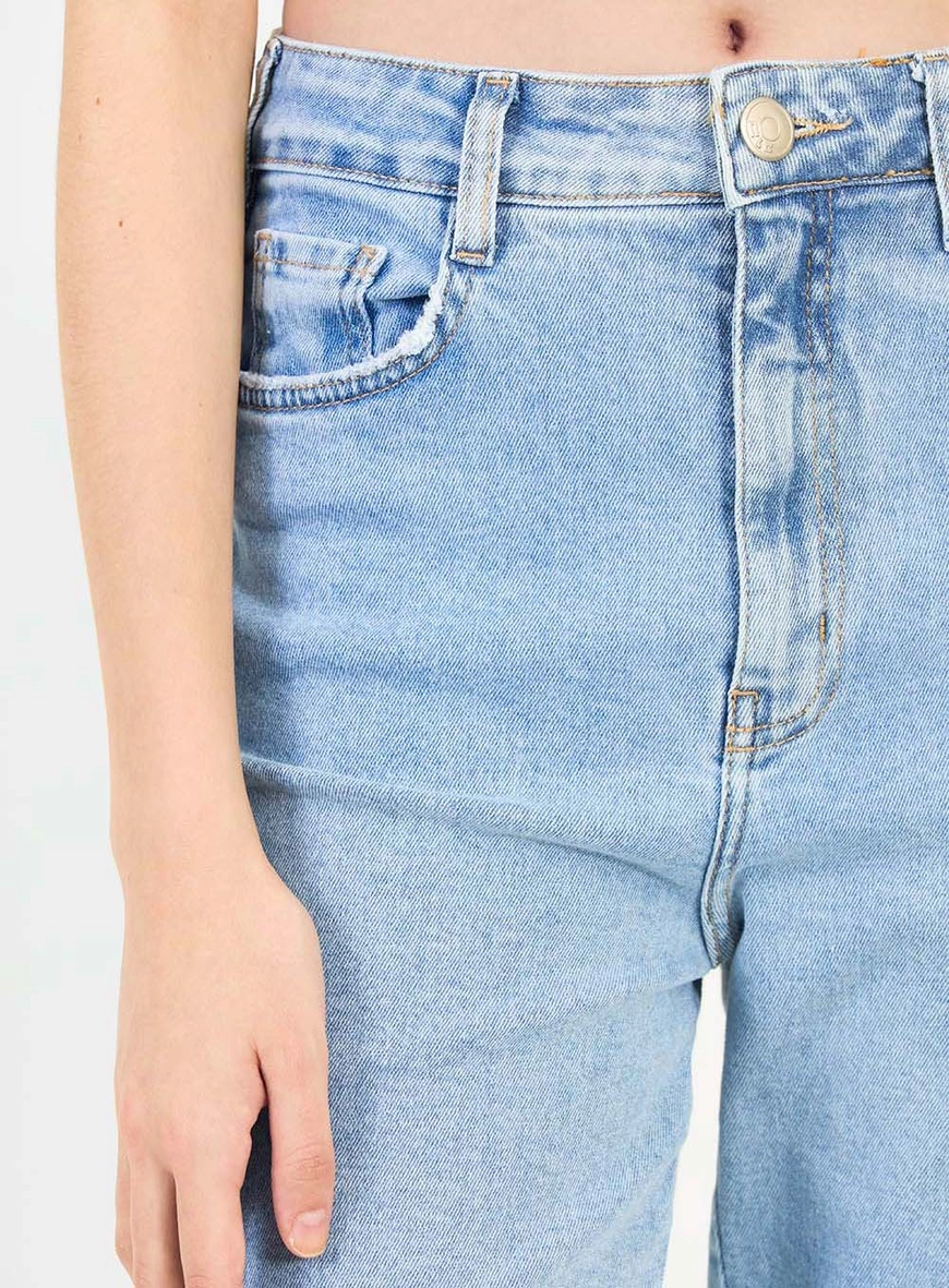 Calça Jeans Mom Stretch Índigo 5