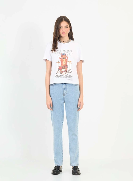 Calça Jeans Mom Stretch