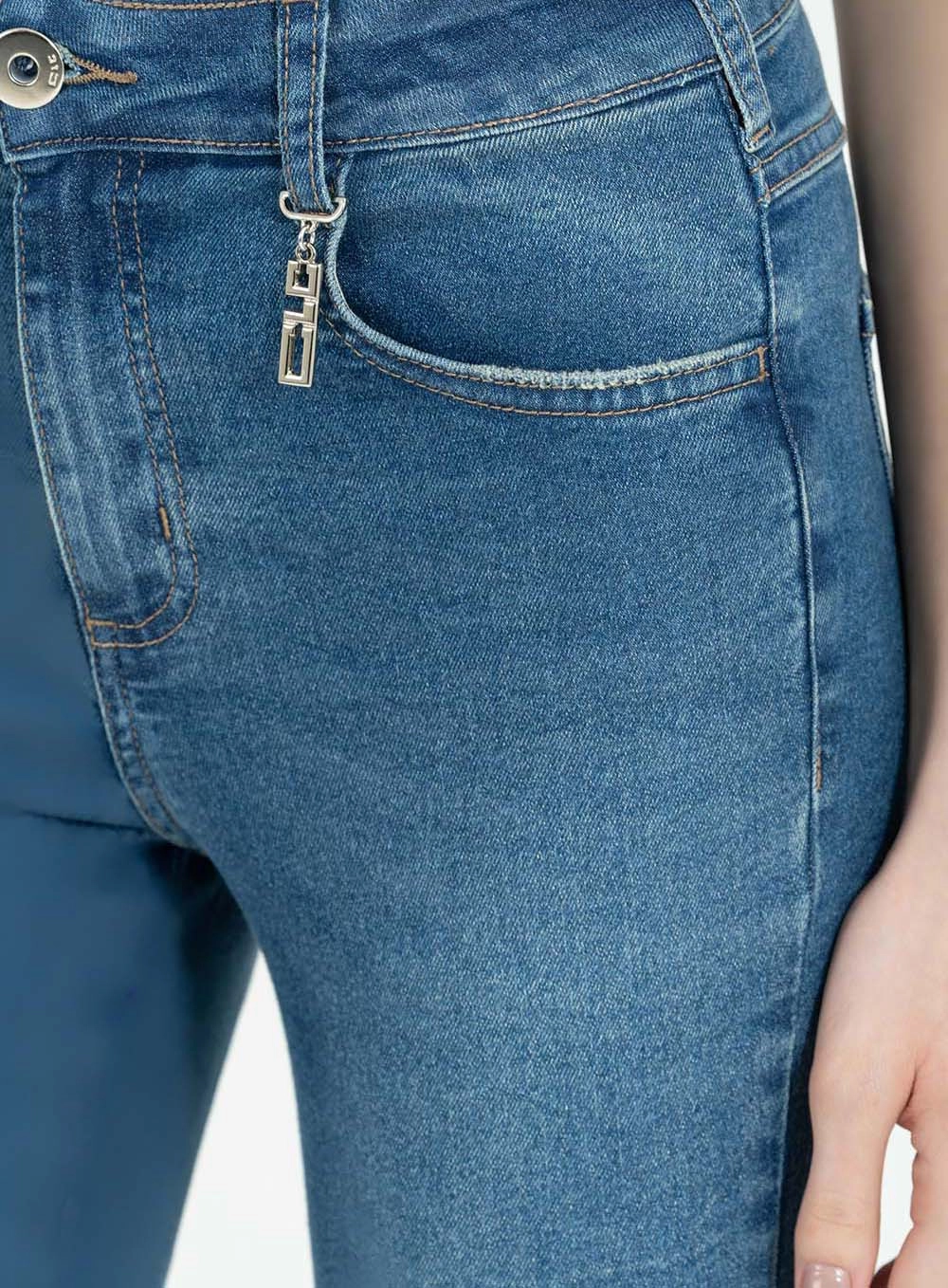 Calça Jeans Skinny Média Índigo 5