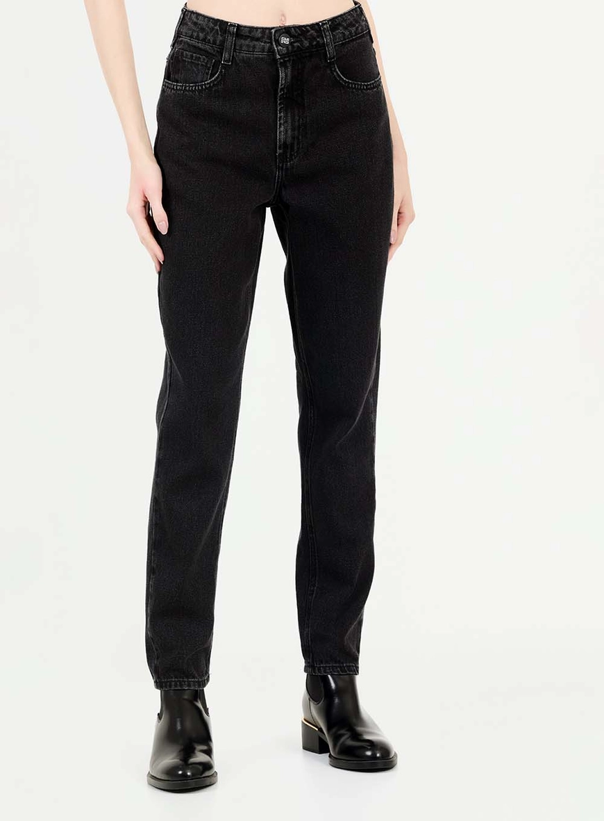Calça Jeans Mom Indigo Preto 3