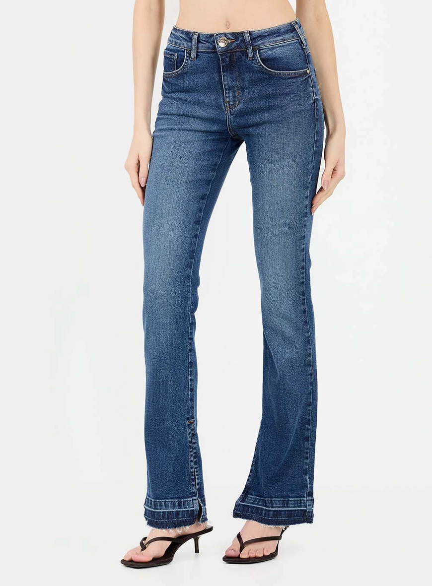Calça Jeans Reta Stretch Índigo 3