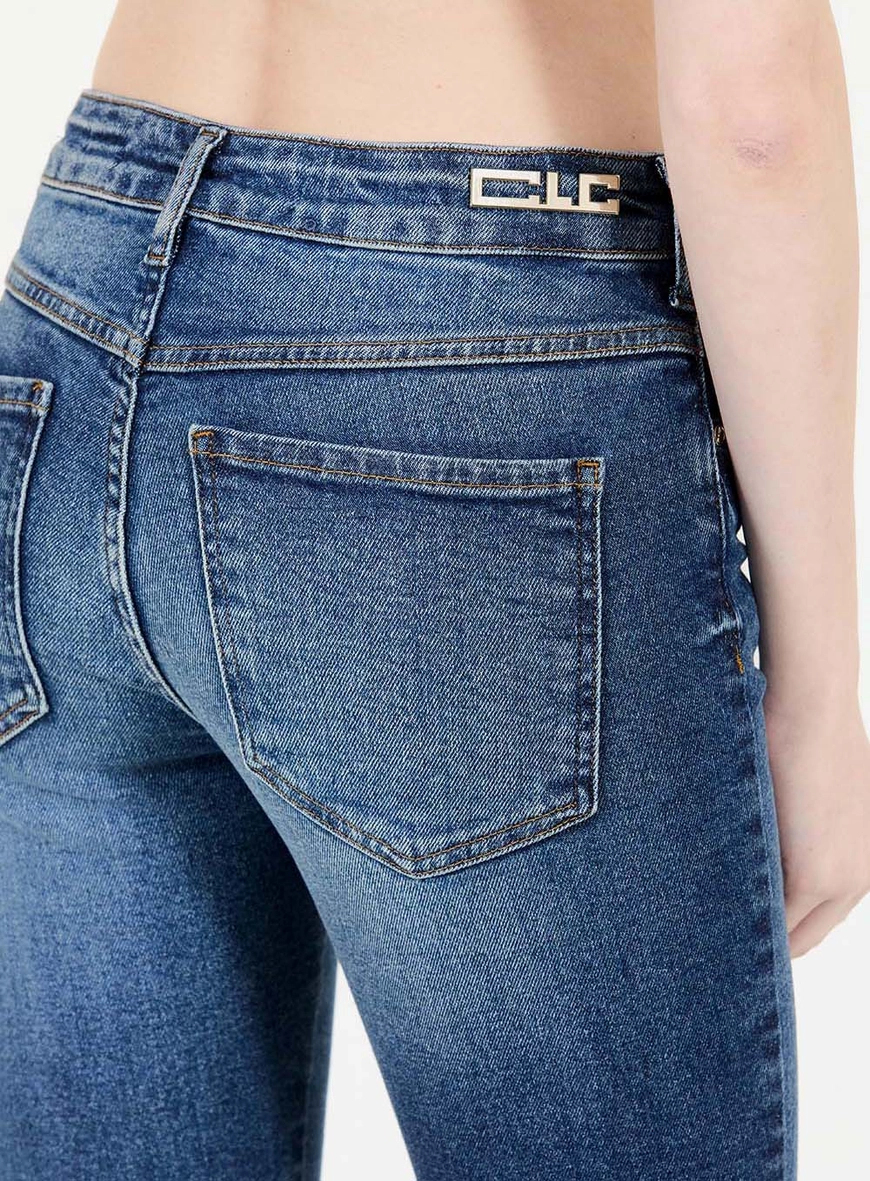 Calça Jeans Reta Stretch Índigo 5