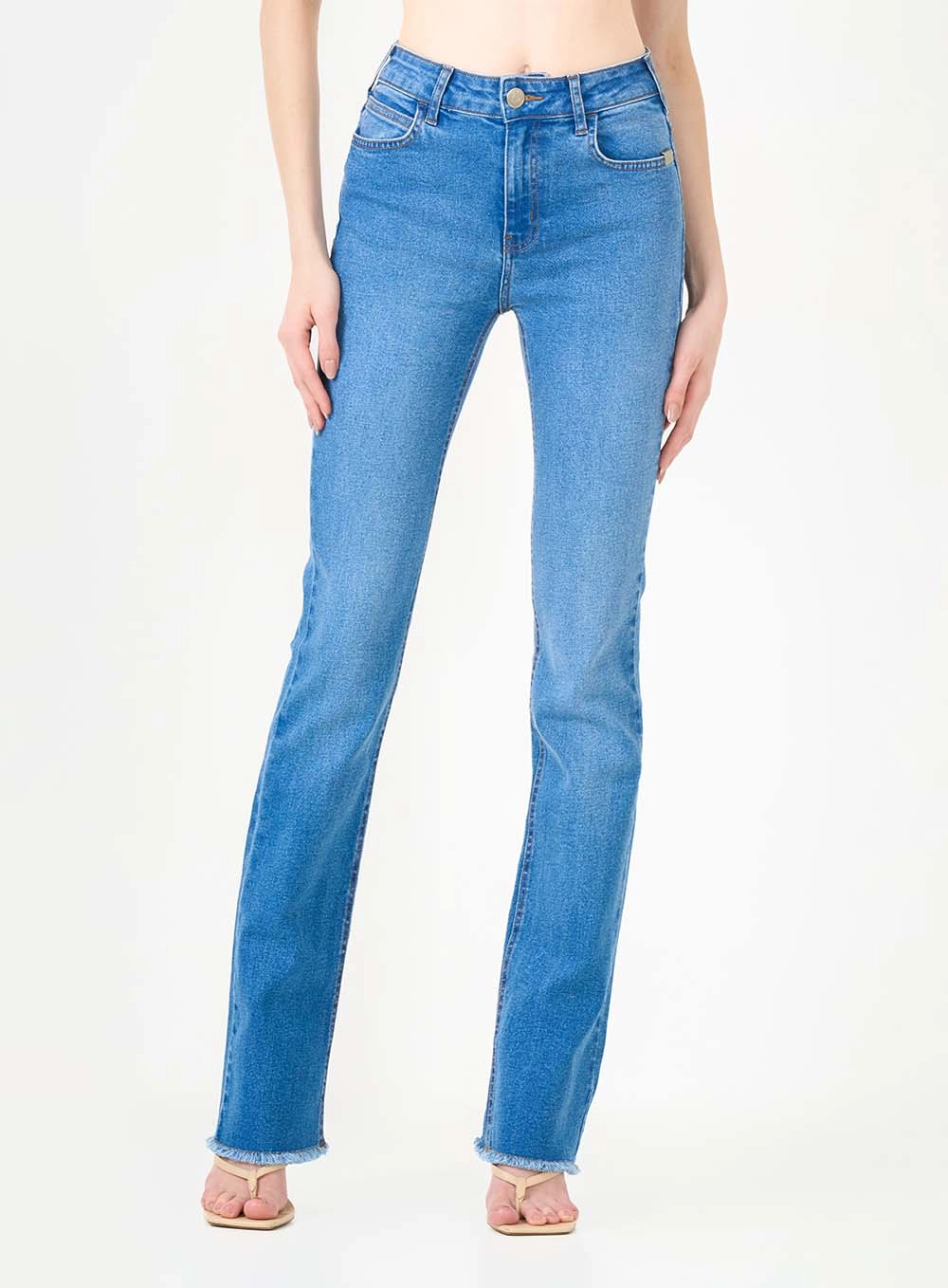 Calça Jeans Reta Stretch Índigo 3