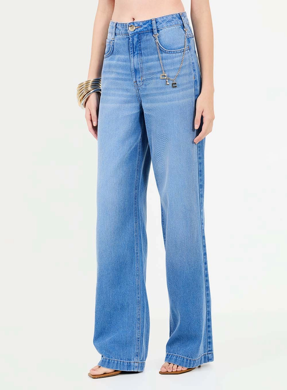 Calça Jeans Wide Leg Índigo 3