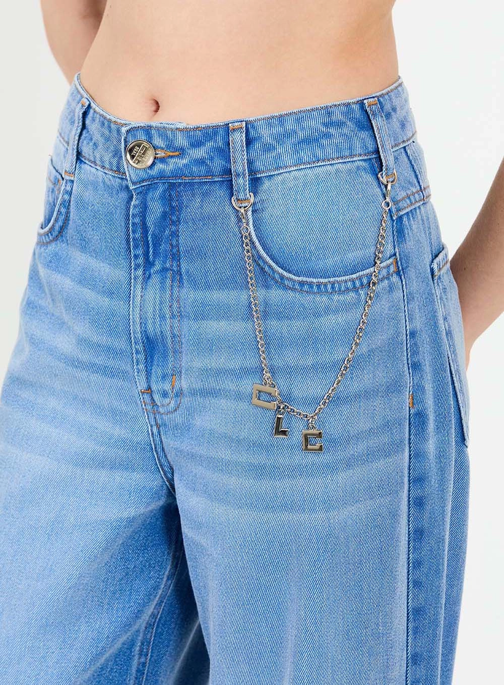 Calça Jeans Wide Leg Índigo 5