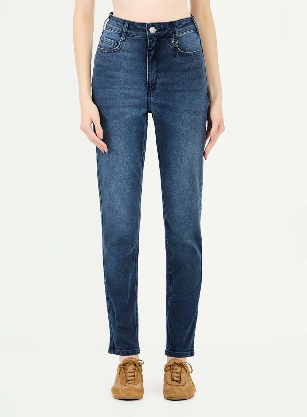 Calça Jeans Mom Stretch Índigo 3