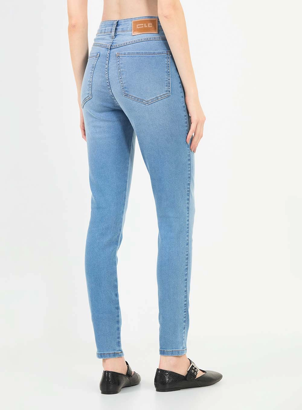 Calça Jeans Skinny Alta Índigo 4