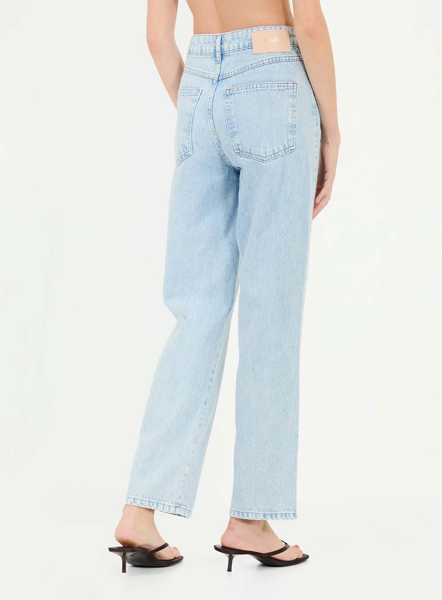 Calça Jeans Feminina Reta Índigo 4