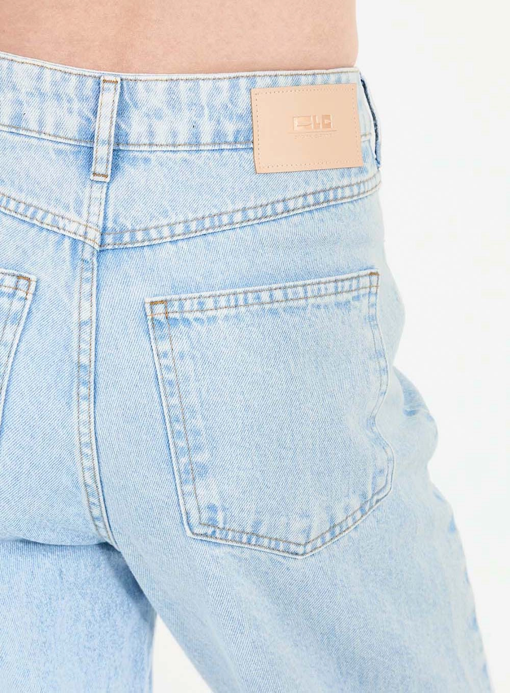 Calça Jeans Feminina Reta Índigo 6