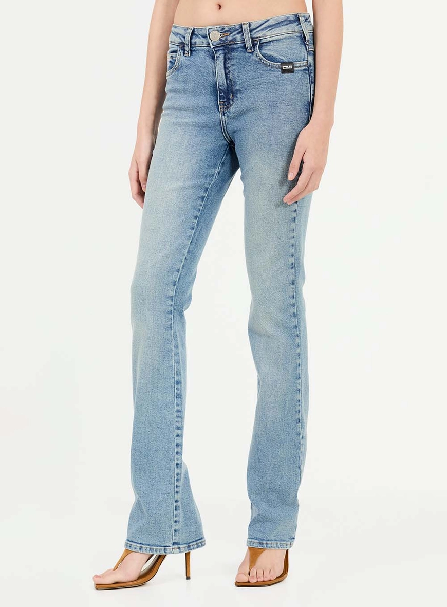Calça Jeans Reta Stretch Índigo 3