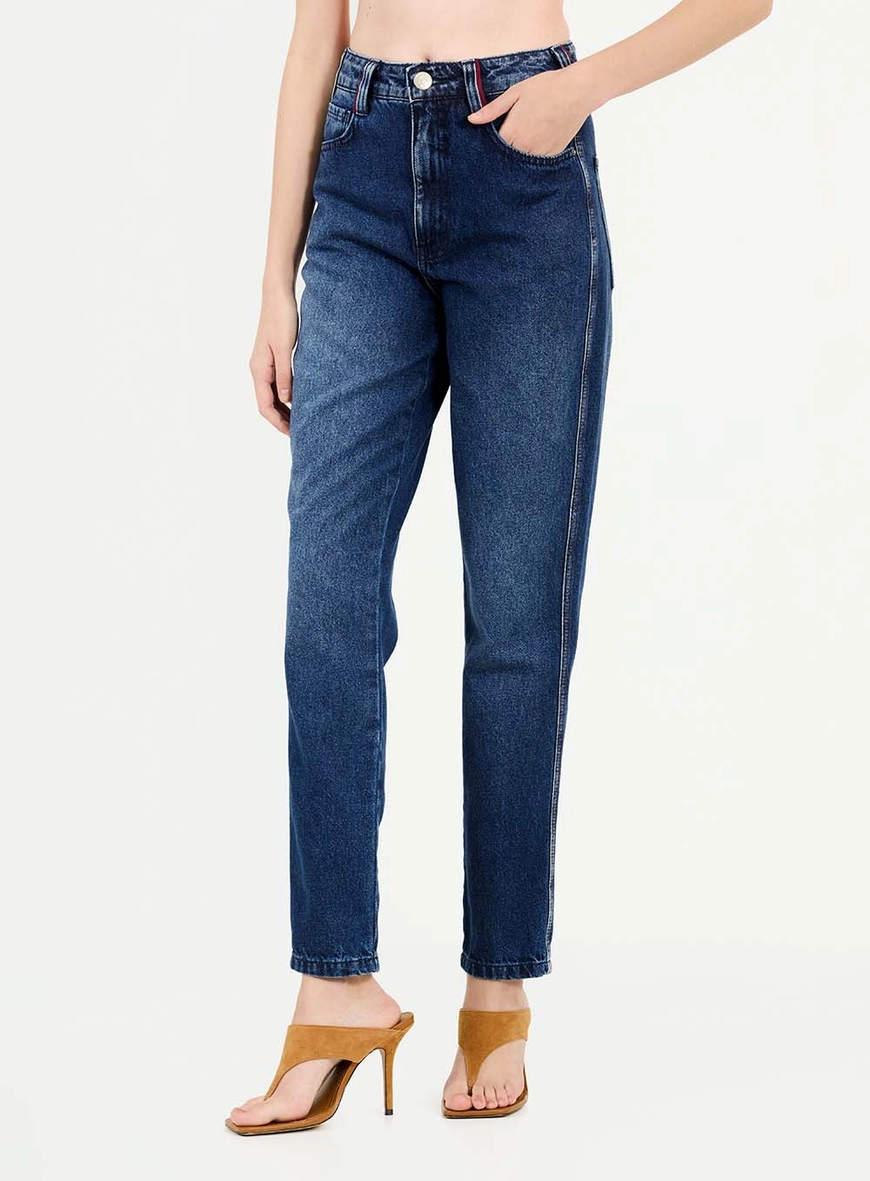 Calça Jeans Mom Índigo 3
