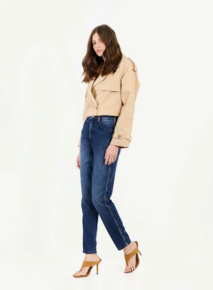 Calça Jeans Mom