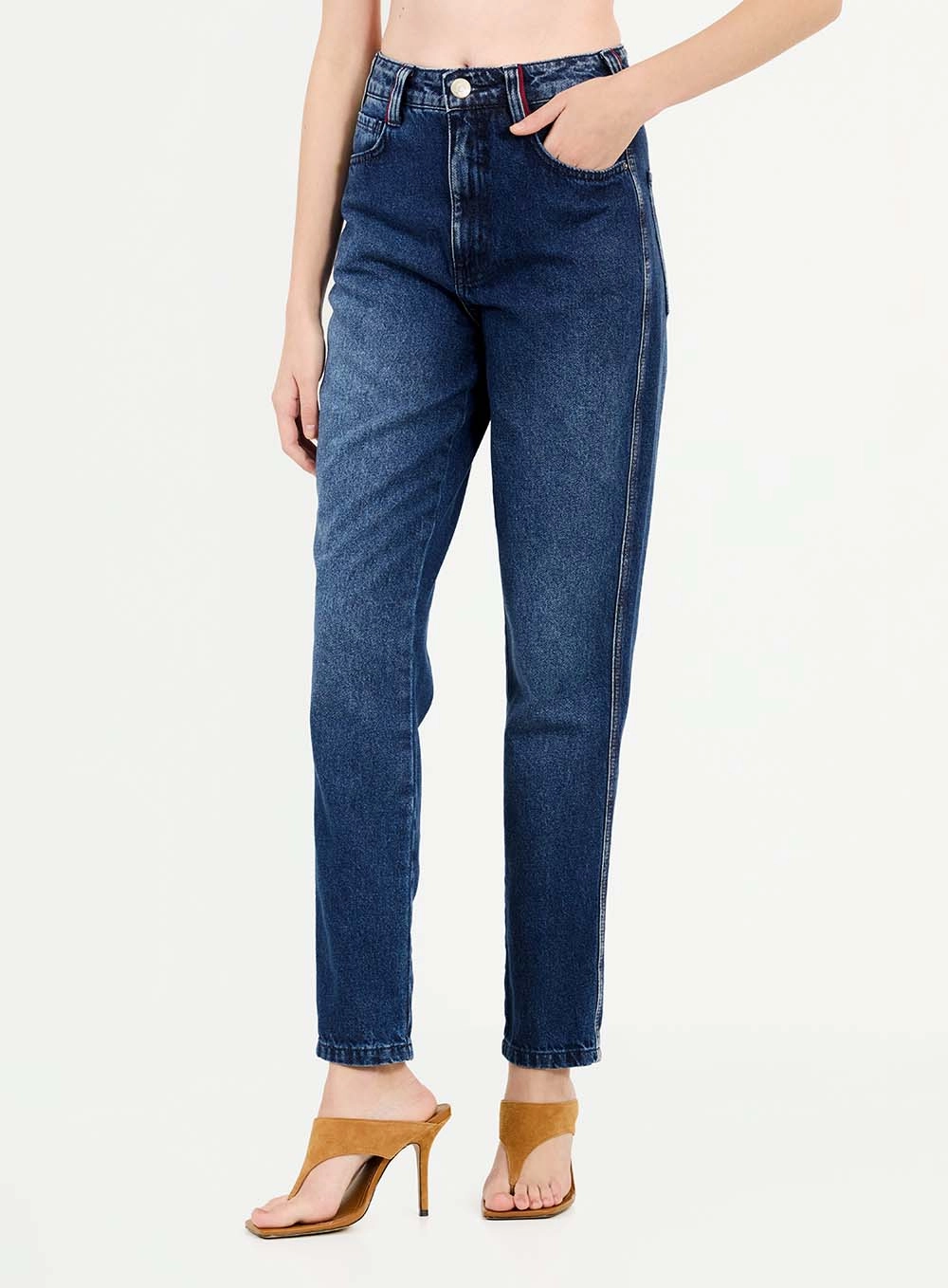 Calça Jeans Mom Índigo 3