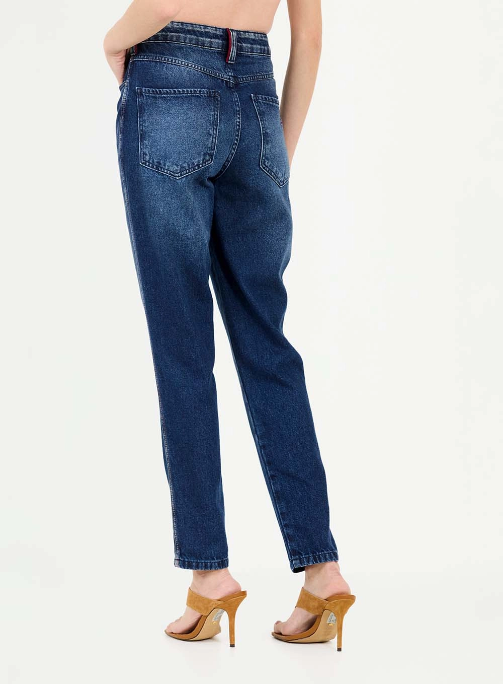 Calça Jeans Mom Índigo 4