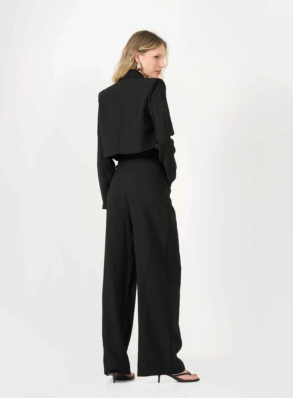 Calça Feminina Wide Leg Preto 2