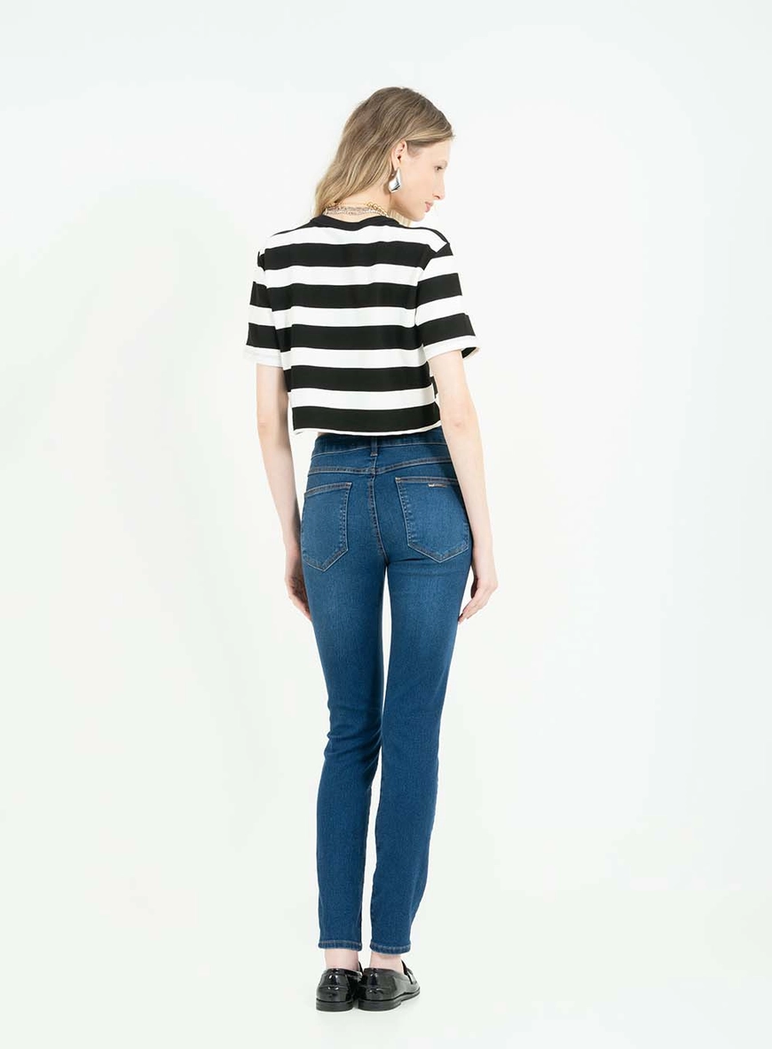 Calça Jeans Skinny Média Índigo 2