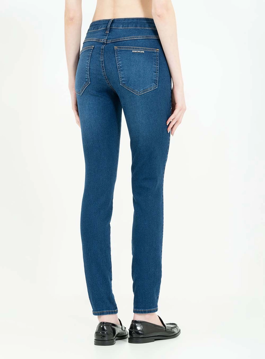 Calça Jeans Skinny Média Índigo 4