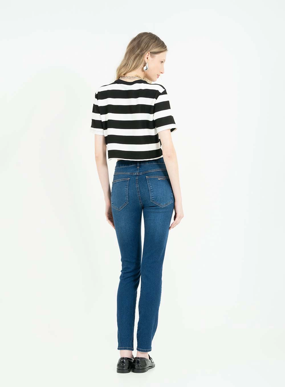 Calça Jeans Skinny Média Índigo 2