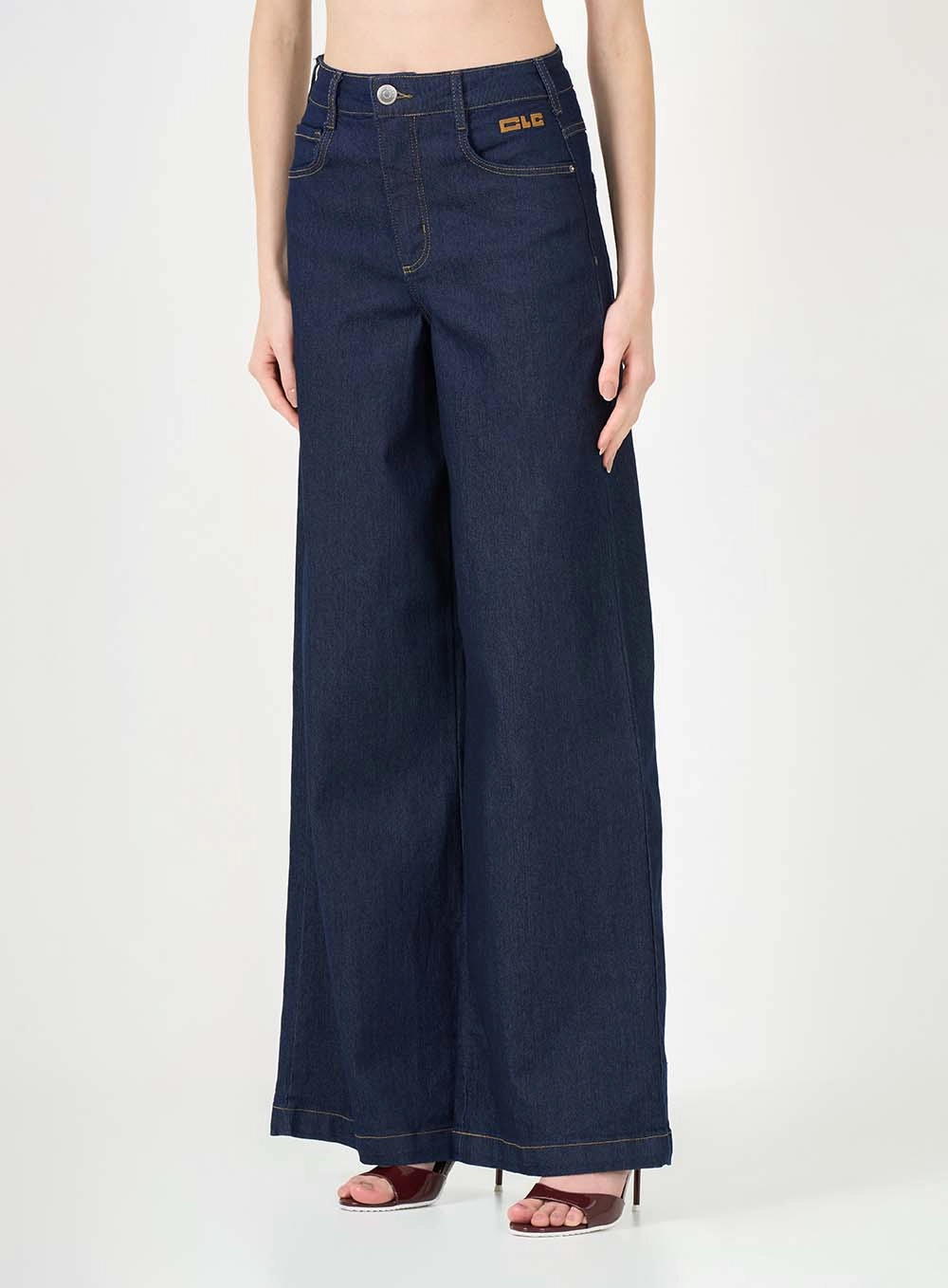 Calça Jeans Pantalona Stretch Índigo 3
