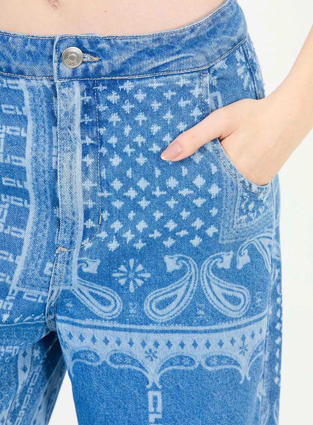 Calça Jeans Comfort Wide Índigo 5