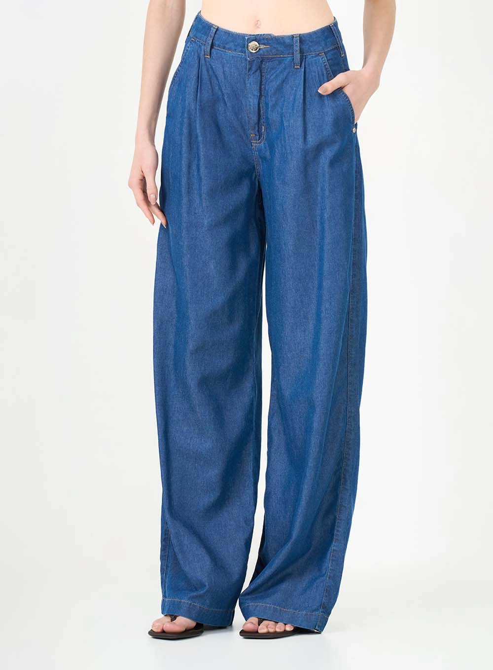 Calça Jeans Wide Leg Índigo 3