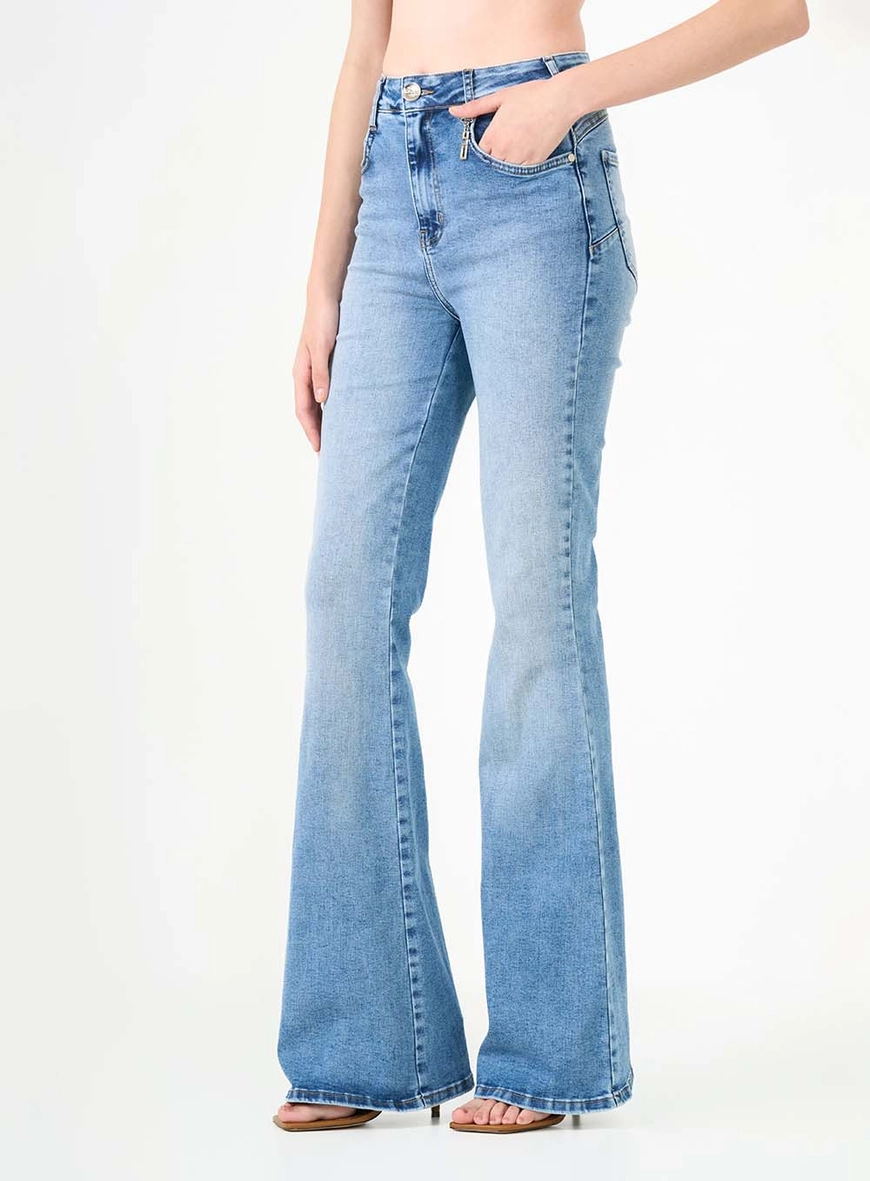 Calça Jeans Push Up Flare Índigo 3