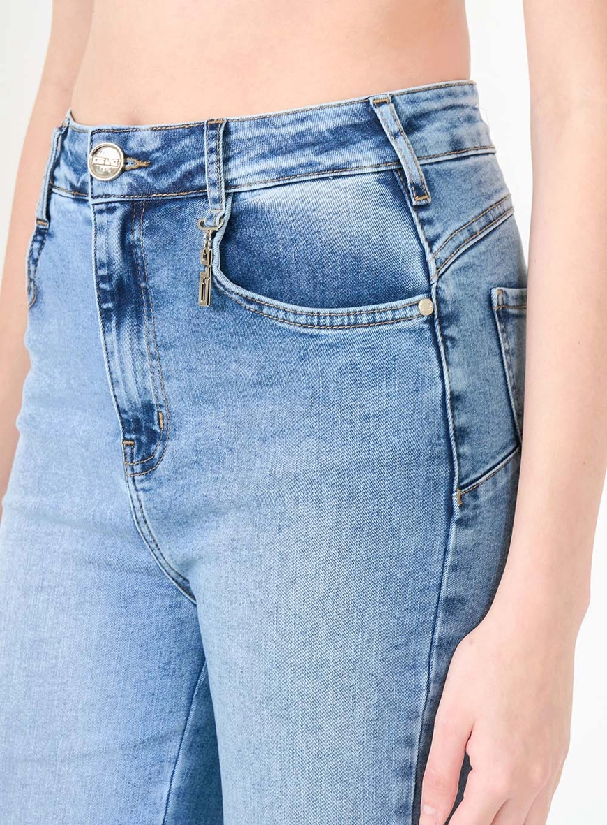 Calça Jeans Push Up Flare Índigo 5