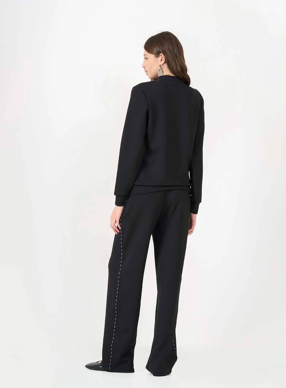 Calça Feminina Wide Leg Preto 2