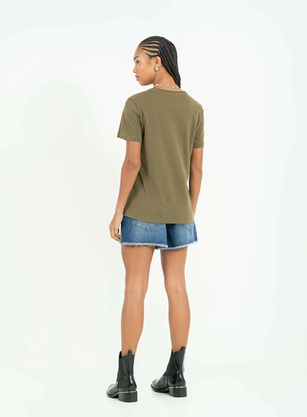 Short Jeans Regular Alta