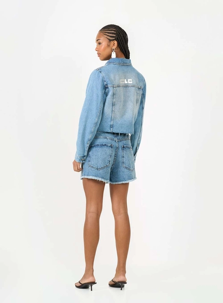 Short Jeans Com Cinto