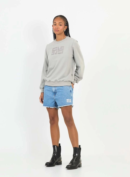 Short Jeans Regular Média