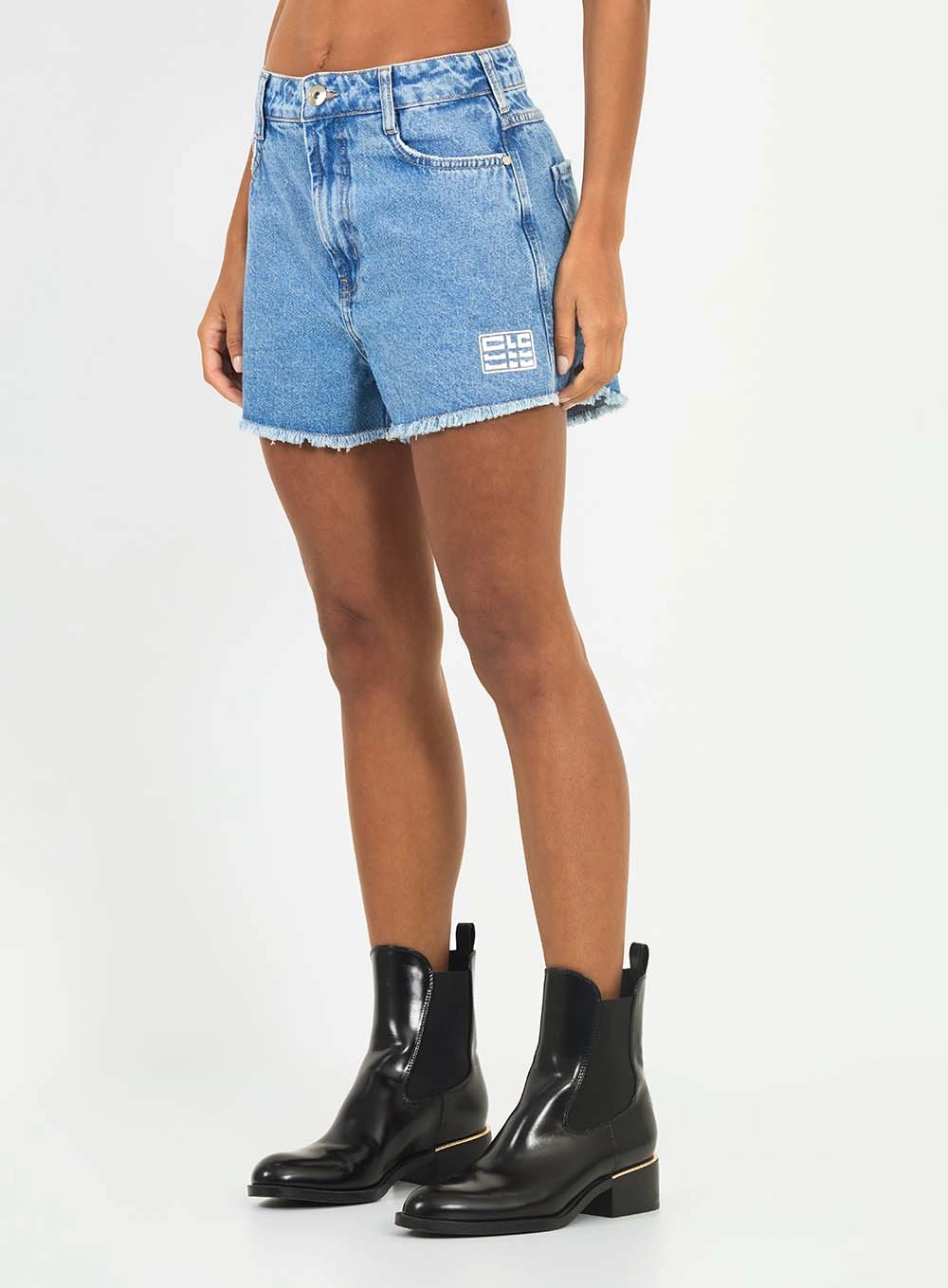 Short Jeans Regular Média Índigo 3
