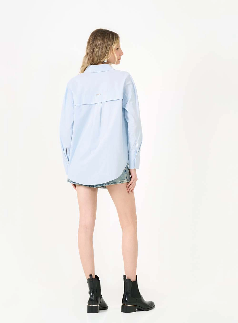 Short Saia Jeans Índigo 2