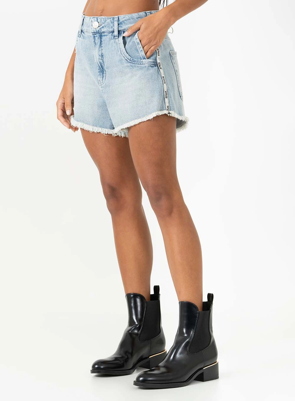 Short Jeans Boyfriend Índigo 3