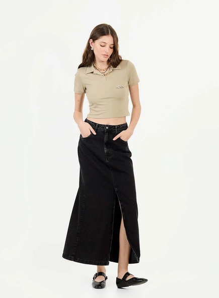 Saia Jeans Flare