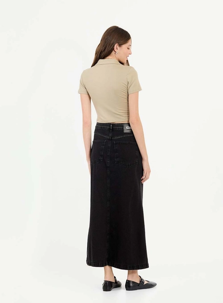 Saia Jeans Flare
