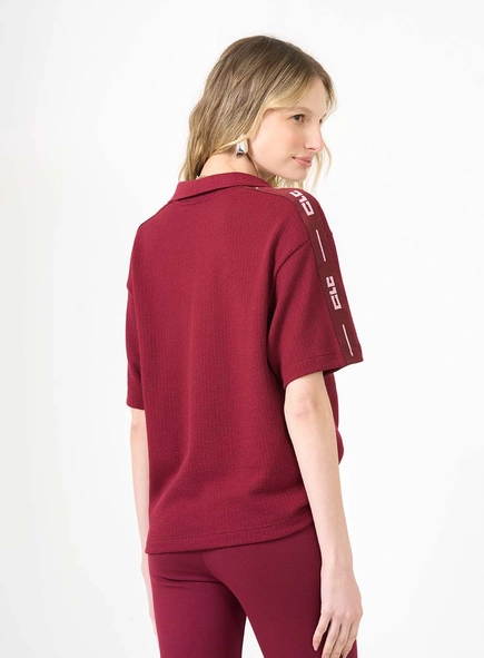 Polo Oversized Texturizada