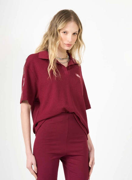 Polo Oversized Texturizada