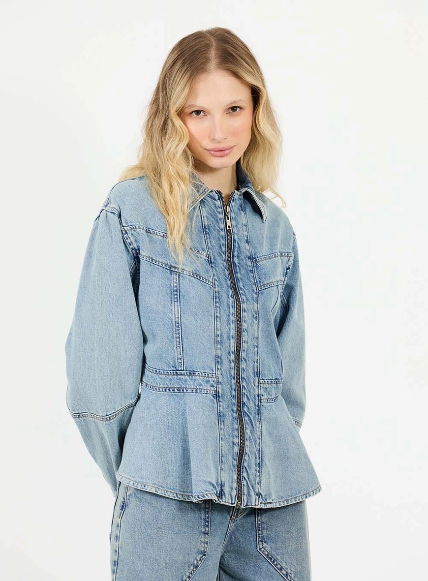 Jaqueta Jeans Índigo 1
