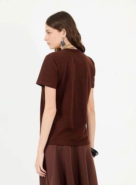Camiseta Básica Regular Com Estampa