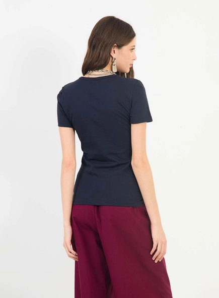 Camiseta Básica Slim Estampada