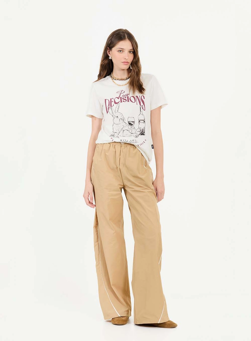 Camiseta Regular Com Estampa Artistic Decisions Off Shell 5