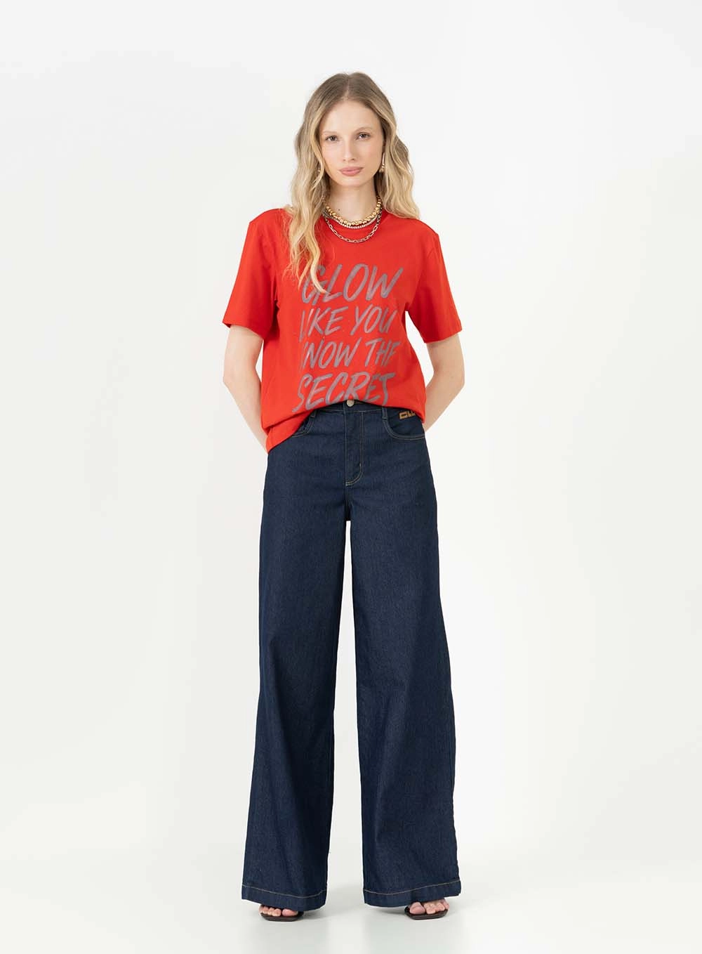 Camiseta Boy Estampada Vermelho 3