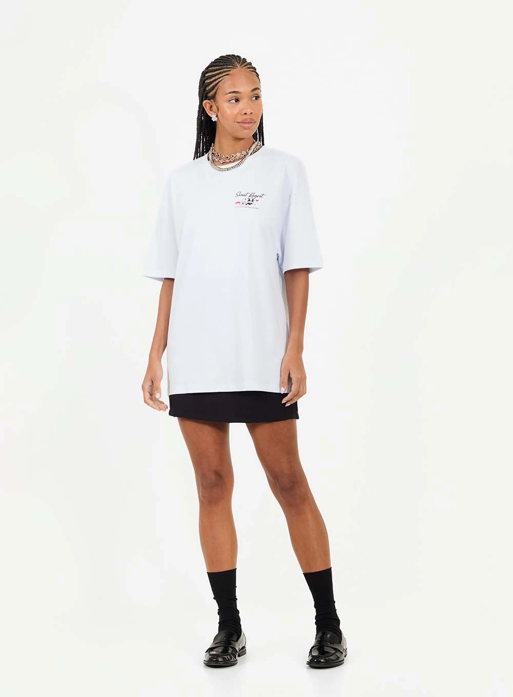 Camiseta Estampada Branco 6