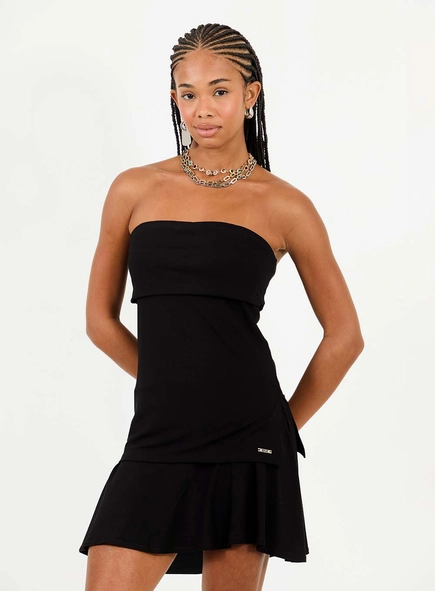 Blusa Corset Small Com Fenda Lateral