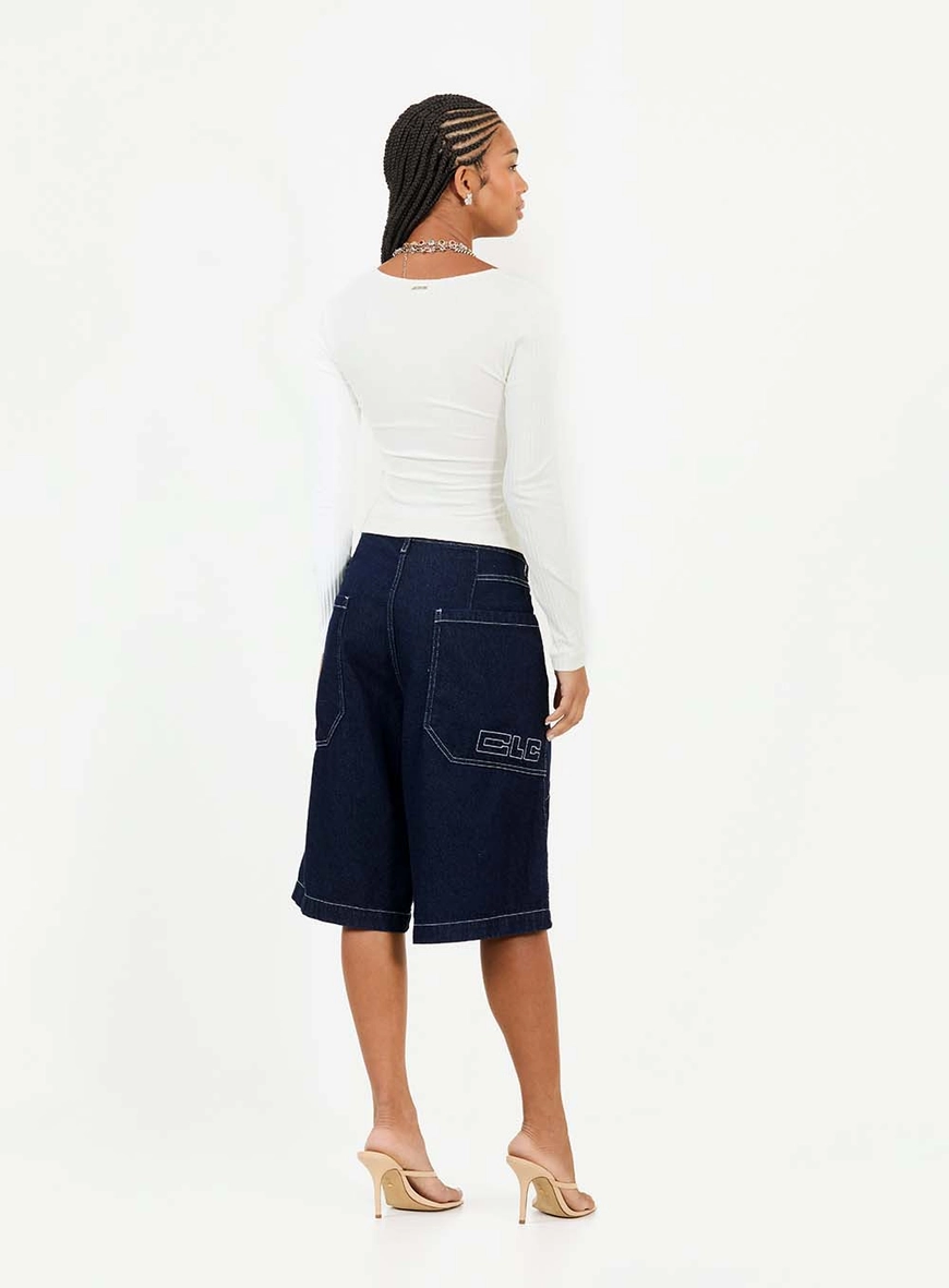 Blusa Slim Canelada Com Transpasse Manga Longa Off Shell 4