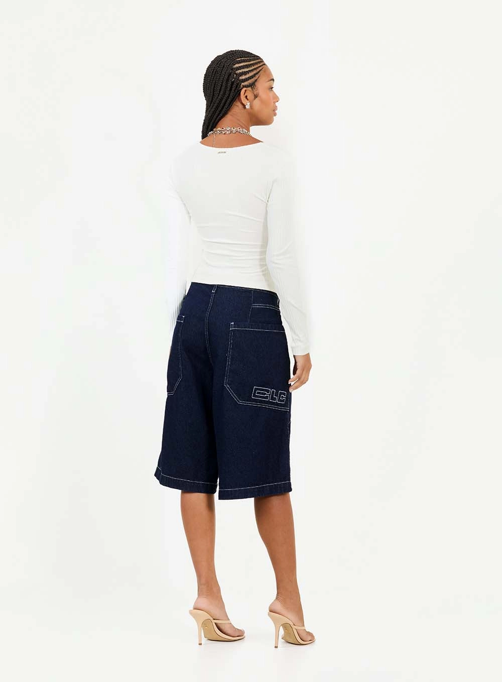 Blusa Slim Canelada Com Transpasse Manga Longa Off Shell 4