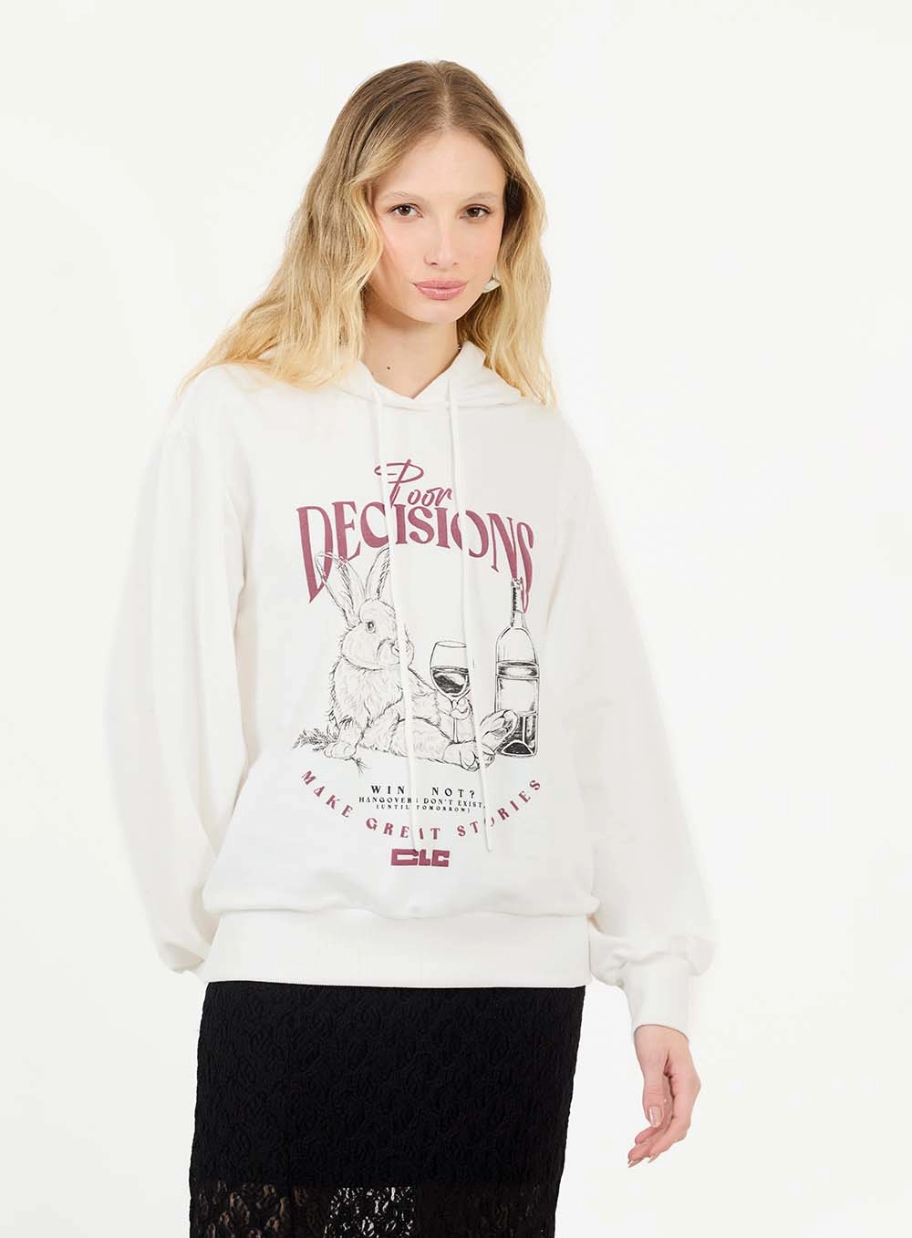 Blusão Moletom Boy Estampado Com Capuz Off Shell 1